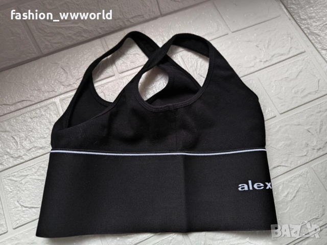 Наличен черен топ Alexander Wang S реплика , снимка 3 - Корсети, бюстиета, топове - 53306418