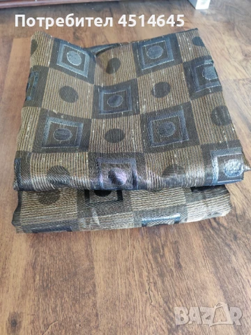 Нов плат 280/250  сребрист ефект - 2 броя., снимка 4 - Платове и дамаски - 50980728