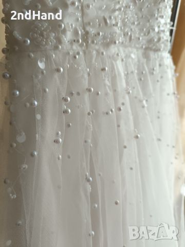 Сватбена булчинска рокля, снимка 4 - Рокли - 45892528