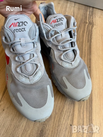 Мъжки оригинални маратонки NIKE AIR MAX 270 REACT AS ! 46 н, снимка 3 - Маратонки - 50822625