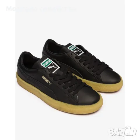 Унисекс кецове PUMA Suede Bloc Shoes Black, снимка 1 - Кецове - 46873915