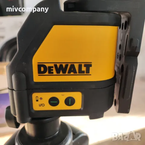 Лазерен нивелир DeWALT DW088CG+Тринога, снимка 6 - Други инструменти - 48393547