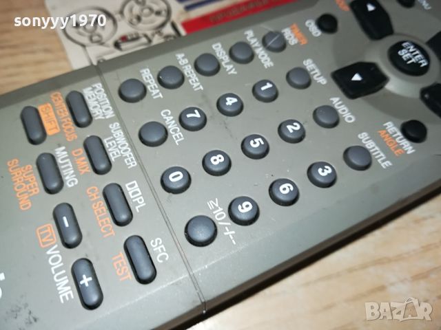 PANASONIC AUDIO REMOTE-SWISS 2304241243, снимка 6 - Аудиосистеми - 45416879