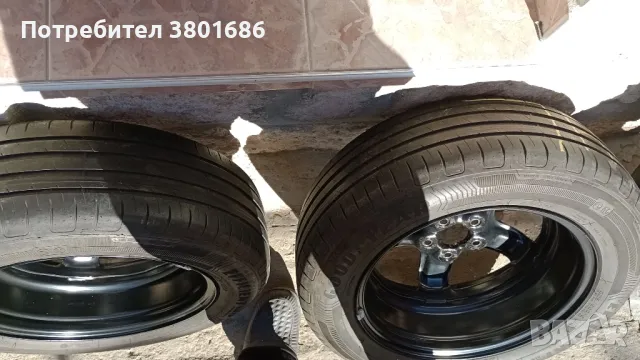 Оригинални заводски летни гуми GoodYear Efficient Grip 205/60 R16, снимка 1 - Гуми и джанти - 48465447