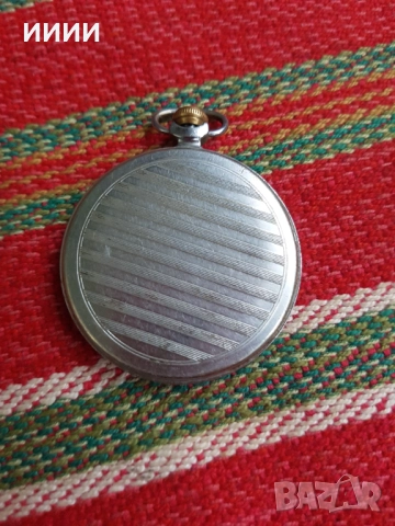 Джобен часовник Молния , снимка 2 - Антикварни и старинни предмети - 52294166