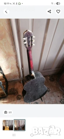 Продавам акустична китара "Кремона" от осемдесетте..., снимка 2 - Китари - 50859223