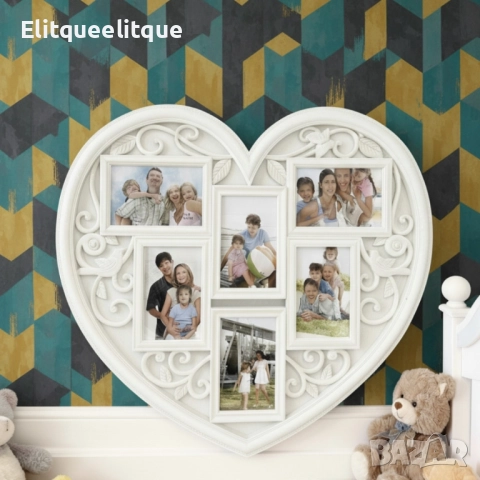 Рамка за снимки сърце - любимите снимки на едно място, снимка 3 - Други стоки за дома - 52251055