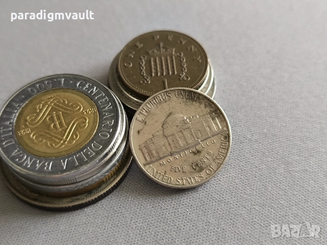 Монета - САЩ - 5 цента | 1993г.