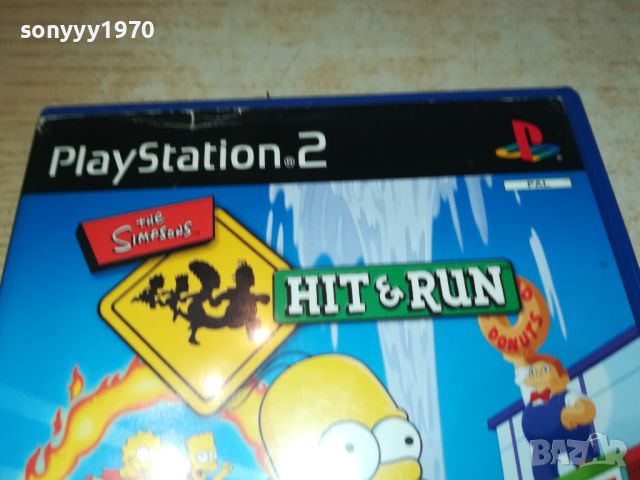 ПОРЪЧАНА-THE SIMPSONS HIT & RUN PS2 GAME 1907240951, снимка 8 - Игри за PlayStation - 46628728