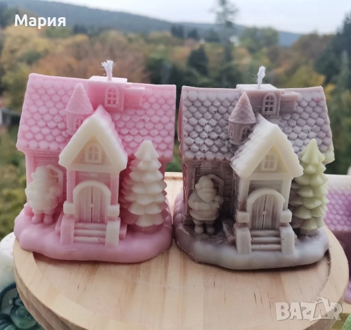 Коледни свещи , снимка 4 - Декорация за дома - 52248328