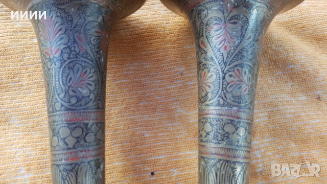 Месингова чаша 2 бр, снимка 1 - Антикварни и старинни предмети - 51866954