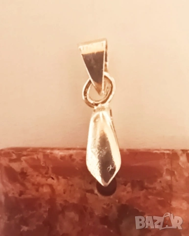 Висулка от червен яспис, снимка 3 - Колиета, медальони, синджири - 53112704