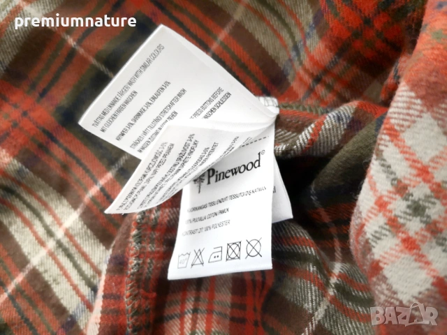 🏕️ ОФЕРТА → Pinewood / мъжка хибридна ловна риза ○, снимка 17 - Ризи - 53924926