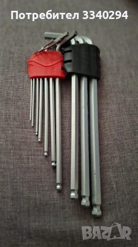 Шестограми к-т 10 бр. Powerfix