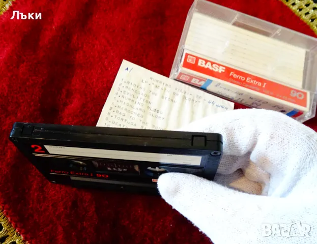 Аудио касета BASF с Running Wild и Howe ii. , снимка 3 - Аудио касети - 49635296