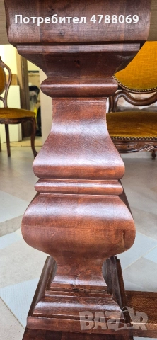 Уникална масивна маса от дърво, снимка 6 - Маси - 54097643