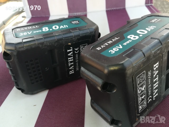 36V 8Ah LI-ION 2БР БАТЕРИЙ ЗА ФЛЕКС РЕЗАЧКА 0208251703, снимка 9 - Градинска техника - 51228493