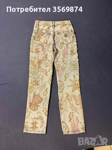 originally Philipp Plein jeans, снимка 5 - Дънки - 53625801