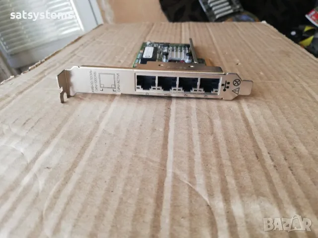  HP Ethernet 331T 4-Port PCI Express Gigabit Server Adapter, снимка 2 - Мрежови адаптери - 48133987