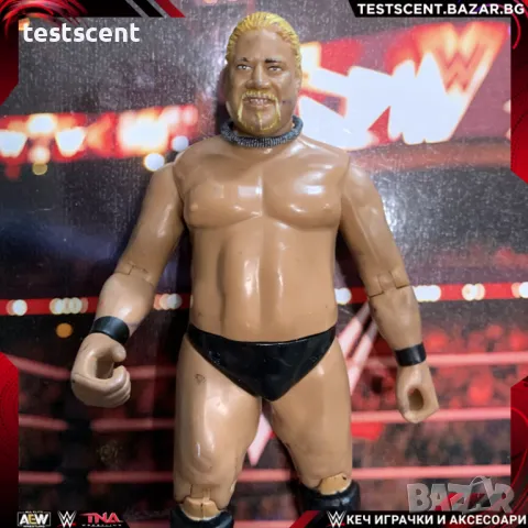 Екшън фигура WWF Rikishi Ракиши TTL WWE Jakks Titan Tron играчка WWF, снимка 1 - Колекции - 49511418