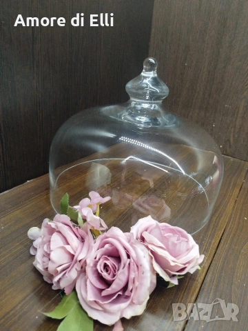 Луксозен стъклен капак Rosenthal – Фино кристално стъкло