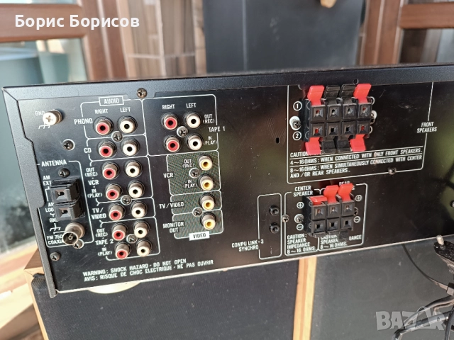 Ресивър JVC RX616RBK +колони, снимка 7 - Ресийвъри, усилватели, смесителни пултове - 52430804