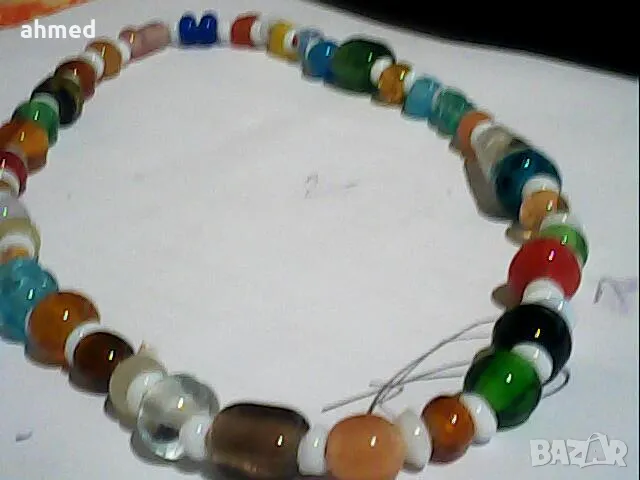 2бр стари красиви колиета естествени камени, снимка 3 - Колиета, медальони, синджири - 49804484