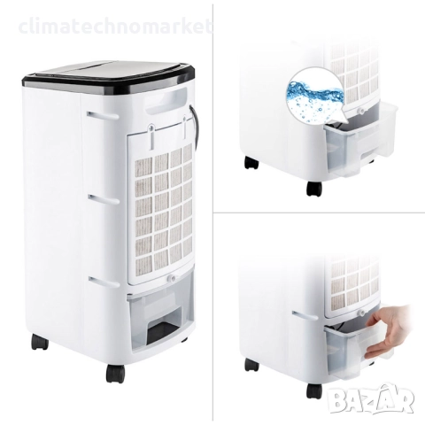 Мобилен охладител Muhler MC-4024, 65W, 4 л, диг. контрол, снимка 5 - Овлажнители и пречистватели за въздух - 51576444