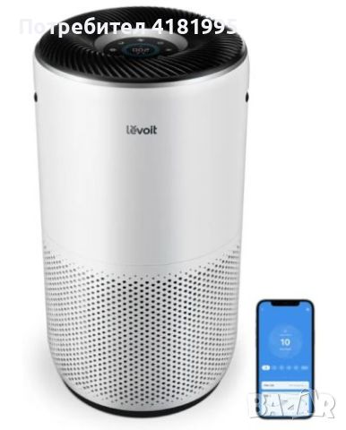 Пречиствател за въздух Levoit - Core 400S, HEPA, 24 dB, бял, снимка 1 - Овлажнители и пречистватели за въздух - 46746602