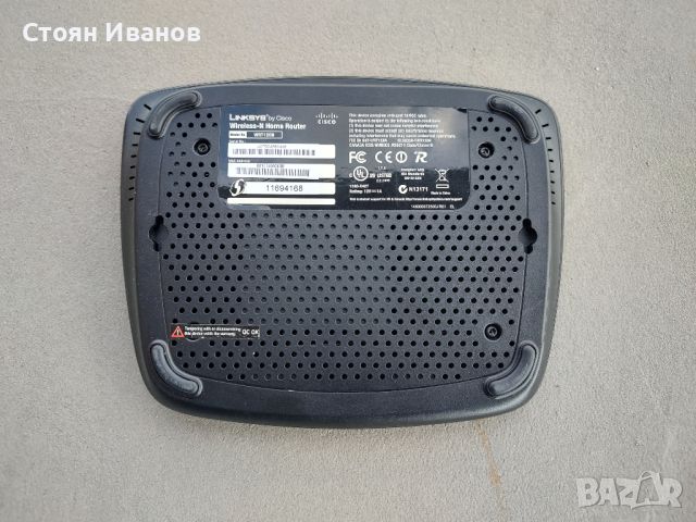 Безжичен рутер Linksys by Cisco Wireless-N Home Router WRT120N, снимка 2 - Рутери - 46680338