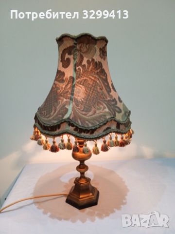 Антикварни нощни немски  лампи - 2 броя , снимка 17 - Настолни лампи - 45808485
