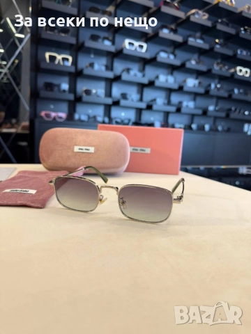 Miu Miu Слънчеви Очила С UV400 Защита - Налични Различни Цветове Код SK277, снимка 4 - Слънчеви и диоптрични очила - 52597077