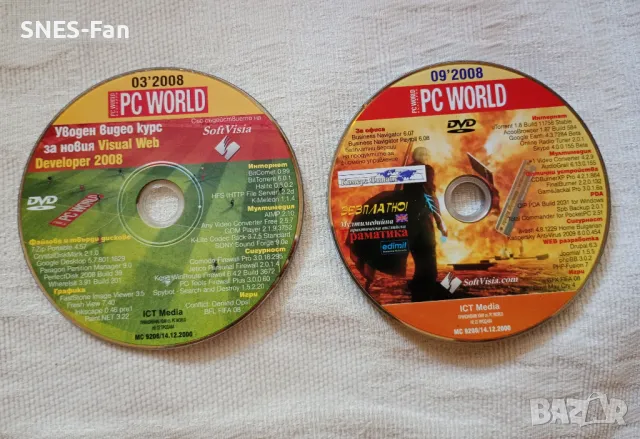 Дискове от списание PC World, снимка 2 - Други игри и конзоли - 46944583