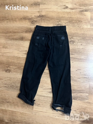 Черни дънки с розов надпис “Barbie”, снимка 4 - Дънки - 53110795