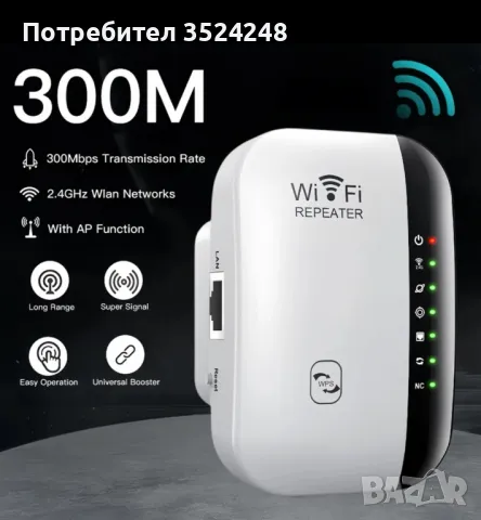 WiFi Усилватели, снимка 5 - Други - 47136286