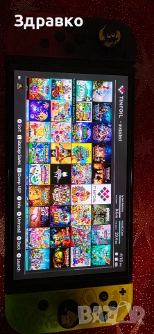 Продавам Nintendo Switch OLED Splaton 3 edition с Чип и CFW Atmosphere, снимка 3 - Nintendo конзоли - 53002306