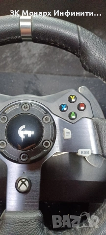 Волан и педали Logitech G920 , снимка 2 - Друга електроника - 54210634