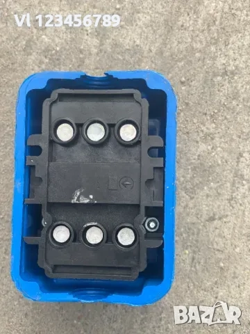 Пускател за ел двигател, ключ РИГА с 2 пуск-стоп бутона ПНВС10У2 380V 6,3A, снимка 4 - Други инструменти - 51548755