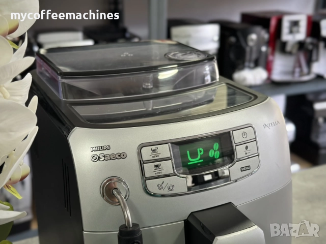 Кафемашина Saeco Intelia, снимка 6 - Кафемашини - 52846224