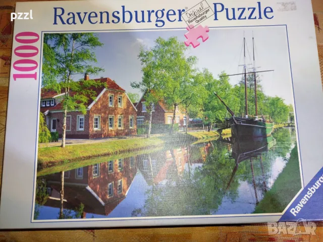 Пъзел "Emsland in Lower Saxony" Ravensburger 1000 части , снимка 1 - Пъзели - 49470710