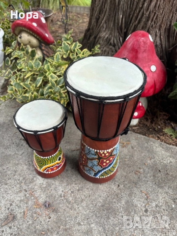 Тарамбука от дърво  40см.,30см и 20см., снимка 8 - Ударни инструменти - 31609598