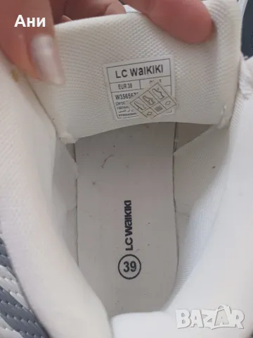 Стилни черно-бели маратонки, снимка 4 - Маратонки - 50352635