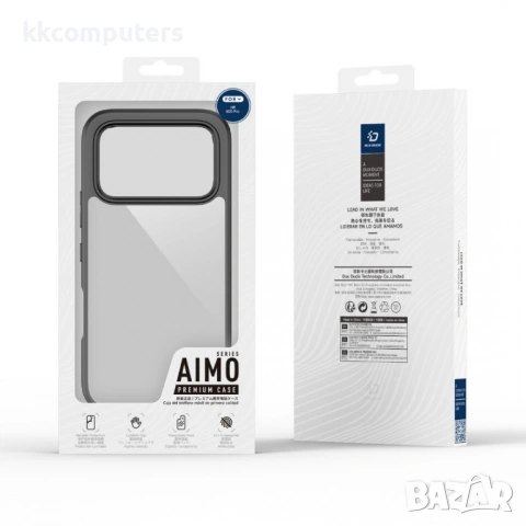 DUX DUCIS Aimo Прозрачен Калъф за Honor 600 Pro 5G / 600 5G - PC+TPU, 0.8mm защита, 1.2m SGS, REACH,, снимка 8 - Калъфи, кейсове - 54302952