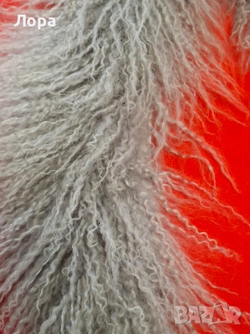 Дамска яка естествен косъм лама, снимка 3 - Шалове - 53317741