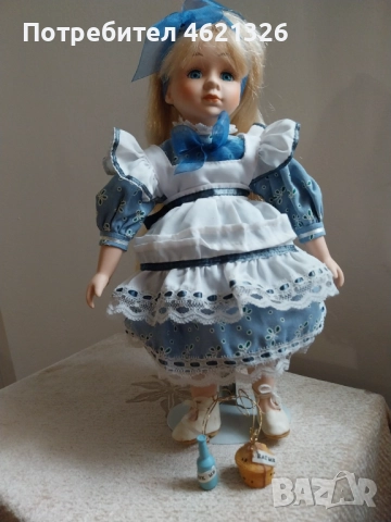 Красива порцеланова кукла  от Alberon Collection нова, снимка 7 - Колекции - 52032005