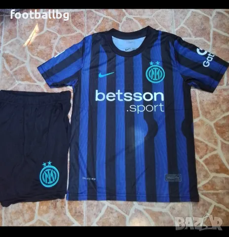 INTER 💙⚽️ детско юношески футболни екипи НОВО сезон 2025-26 година , снимка 3 - Футбол - 41499598