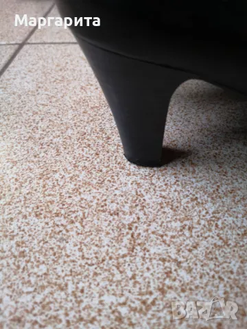 Официални черни обувки Тамарис от естествена кожа номер 40, снимка 7 - Дамски обувки на ток - 50047567