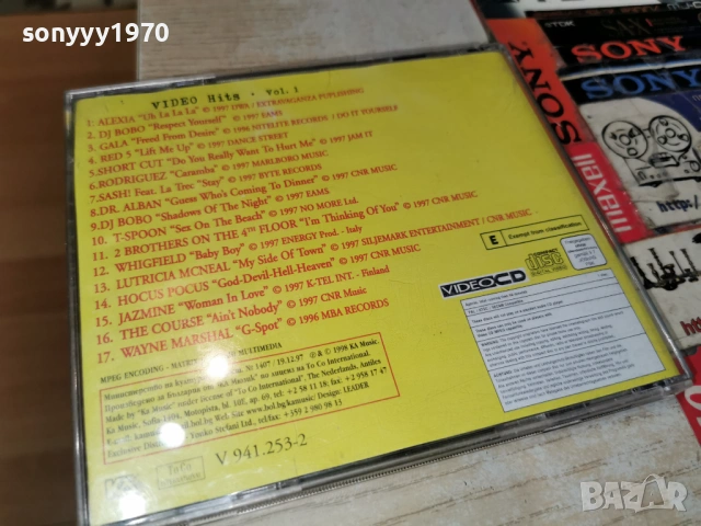 VIDEO HITS VIDEO CD 1903260806H2E6R, снимка 3 - DVD дискове - 53895637