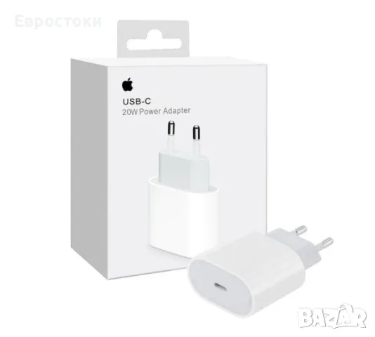 Разопаковано. Цена: 35 лв. Зарядно устройство Apple USB-C Power Adapter, от контакт към 1x USB-C(ж), снимка 1 - Оригинални зарядни - 49351317