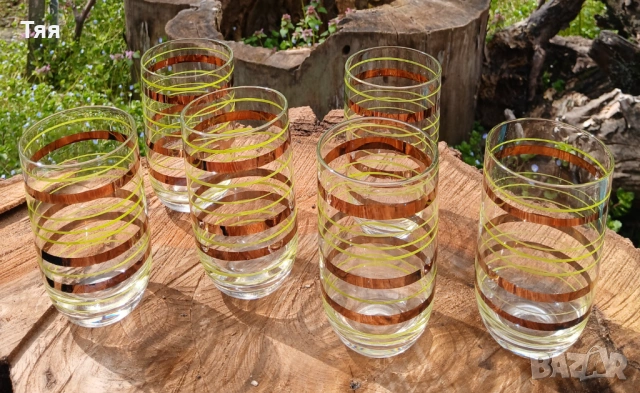 Стъклени чаши , снимка 3 - Чаши - 54172426